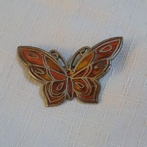 Colorful Butterfly Brooch